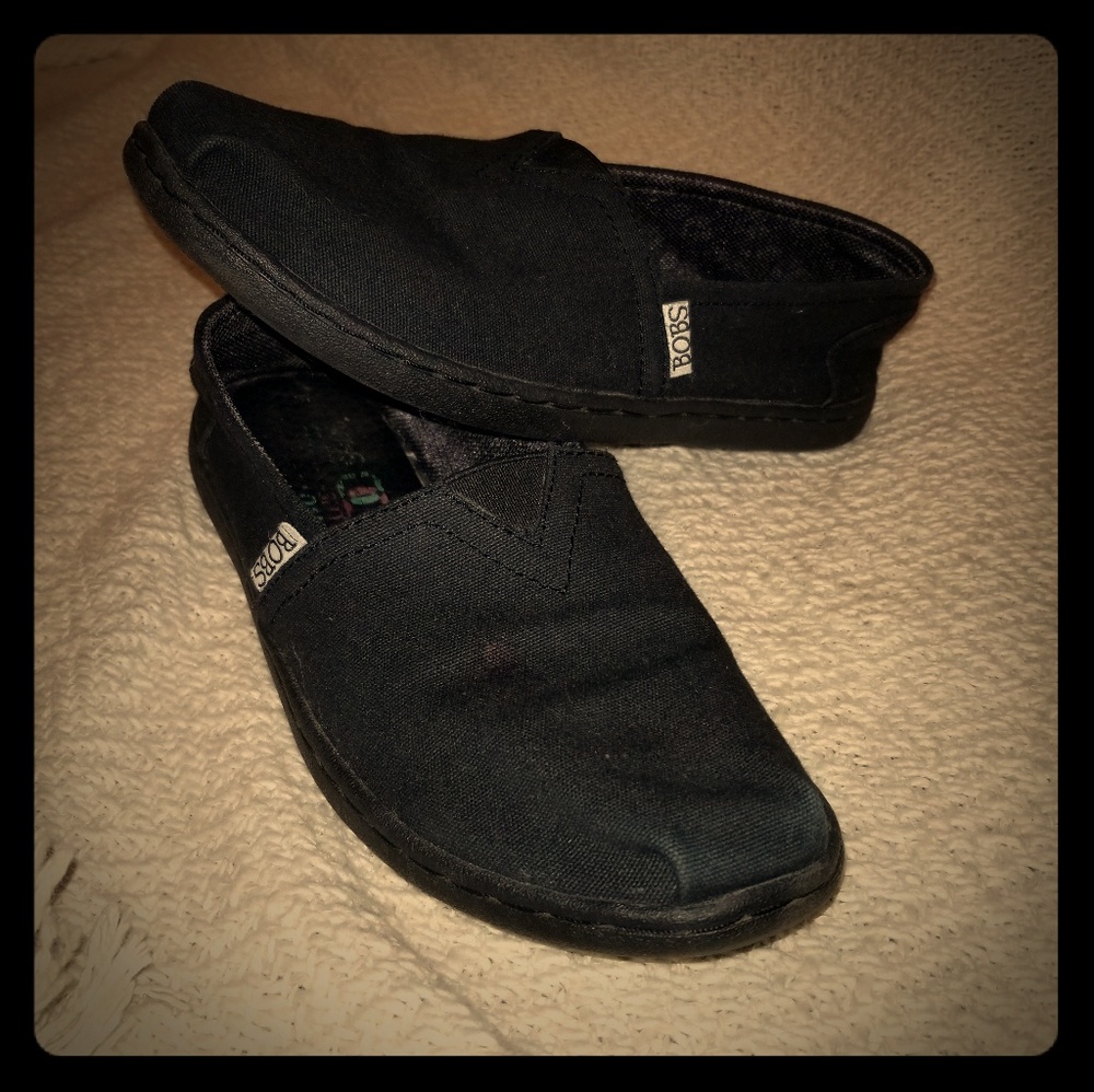 💝Sketchers 💝 - BOBS black loafers size 7.5